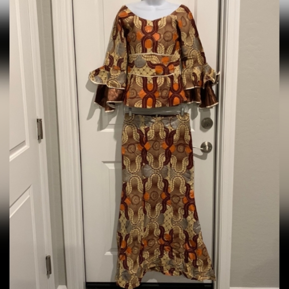 💃 Handmade Ankara Gown